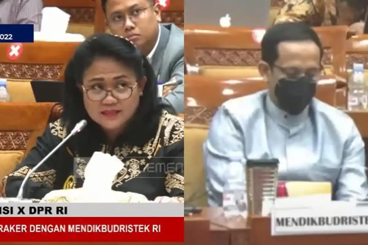 Nadiem Makarim Dimarahi Anggota DPR Komisi X, Dikritik soal 400 Tim Bayangan hingga Tunjangan Guru