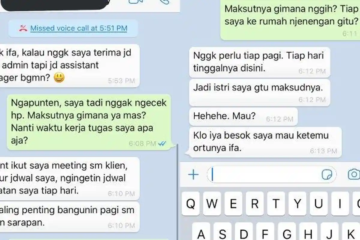 GADIS Ngelamar Kerja Malah Dilamar Pemilik Perusahaan jadi Istri, Ini Reaksi Bos saat Kisahnya Viral