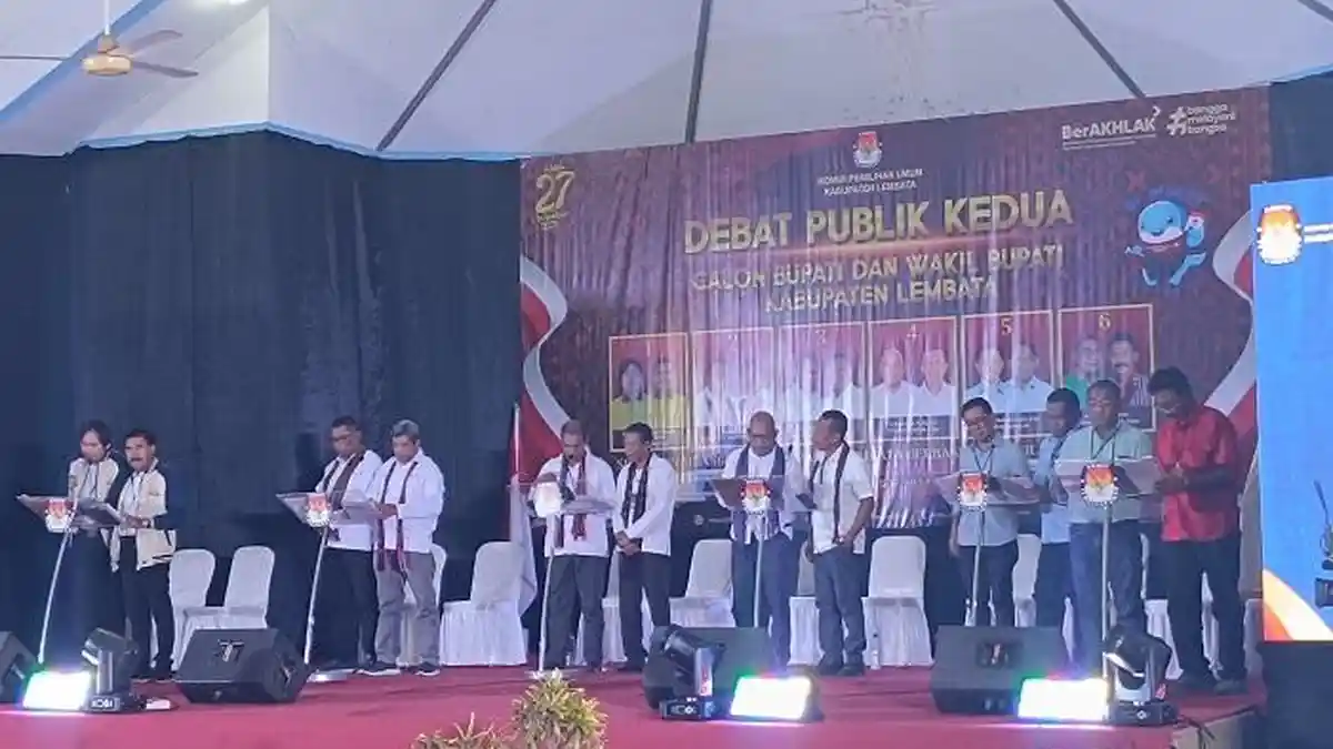 Calon Bupati Lembata Vianey Burin Saran ke Presiden, Koruptor Harus Ditembak Mati