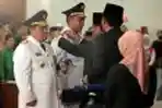 Penyematan Pangkat Jabatan Gubernur