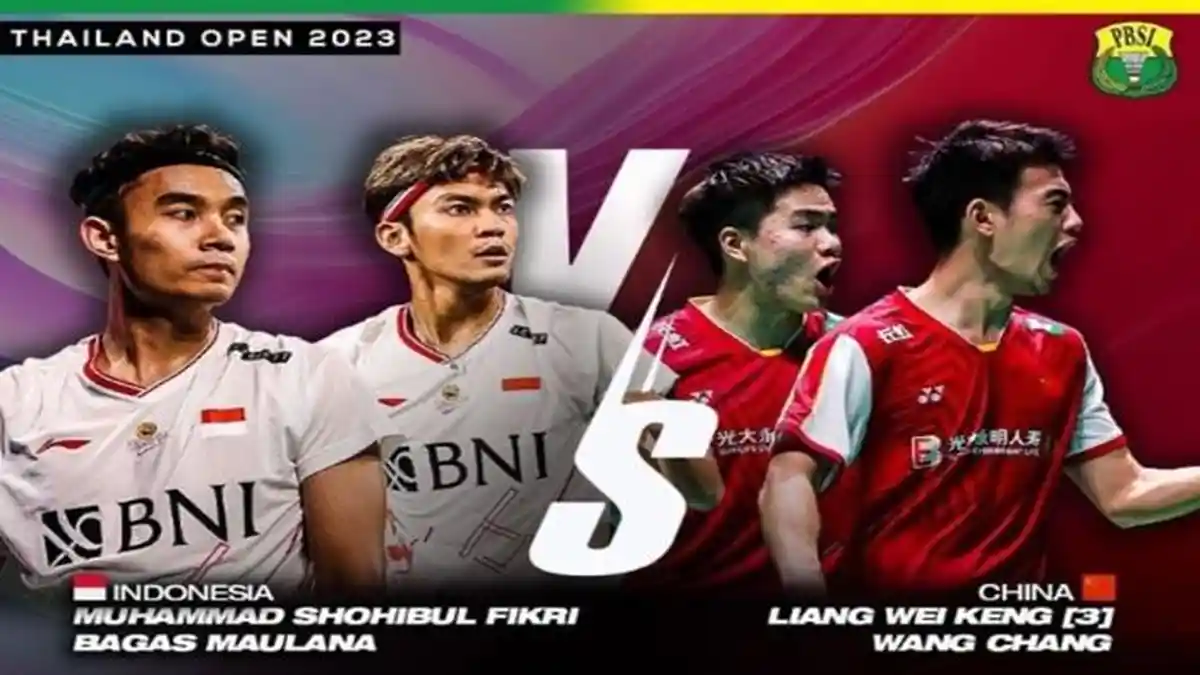 Prediksi & Ranking BWF Bagas Maulana/Shohibul Fikri vs Liang Wei Keng/Wang Chang Thailand Open 2023