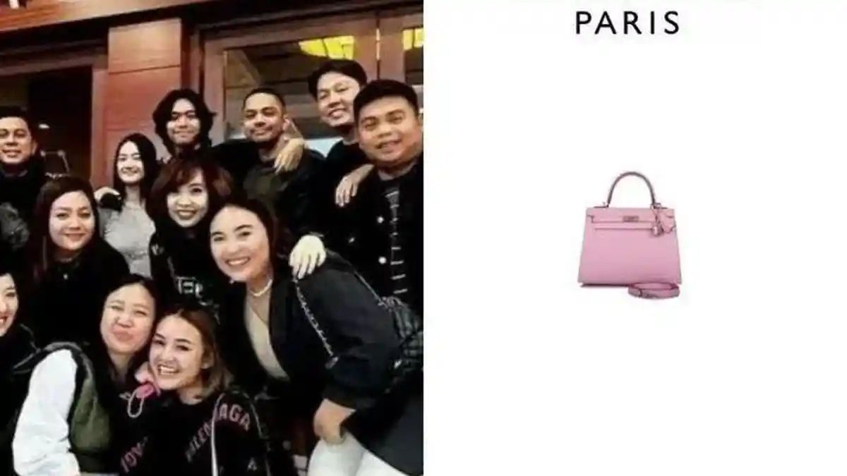 Amanda Manopo Santai Taruh Tas Hermes Rp 500 Juta di Lantai