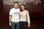 Hanung Bramantyo dan Tika Bravani Kunjungi WARTAKOTA