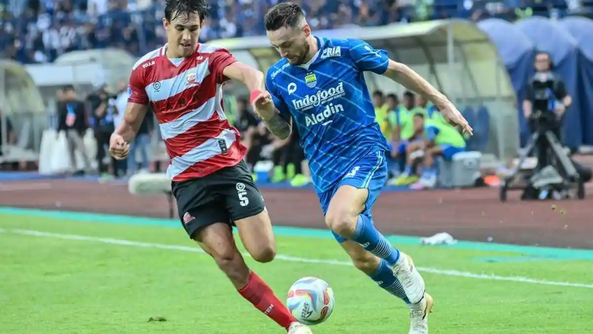 SEDANG BERLANGSUNG Live Streaming Madura United vs Persib Bandung, Link Nonton Gratis