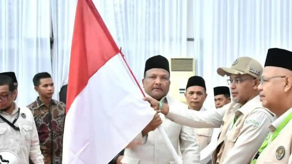 Jemaah Haji Kloter 8 BTJ Dilepas Bupati Bireuen