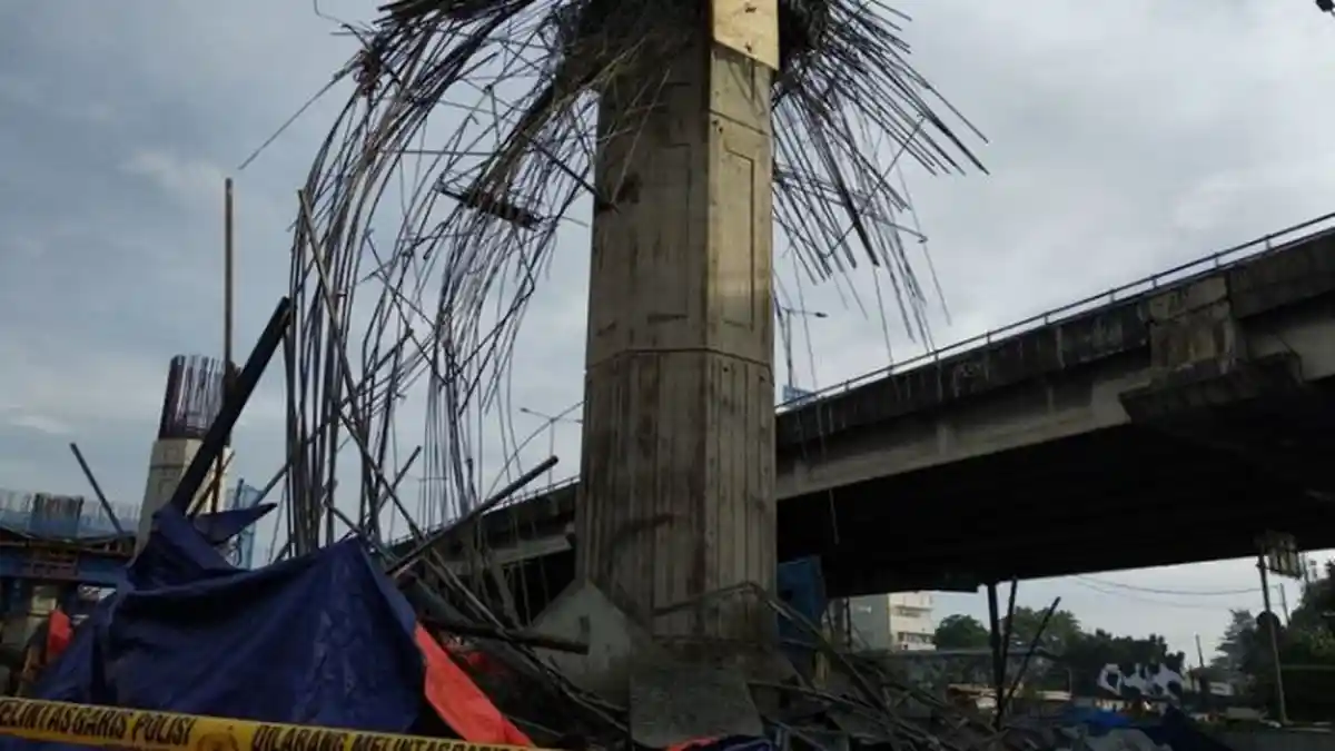 Kesaksian Korban dan Saksi Mata Ada Wajah Pekerja Tol Tersiram Adonan Semen