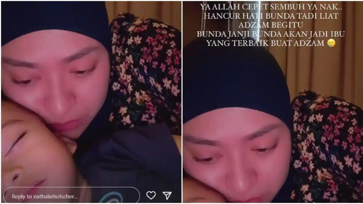 Chat Sule bak Menyakitkan, Nathalie Holscher Murka Ketika Adzam Sakit Mulut Keluar Busa