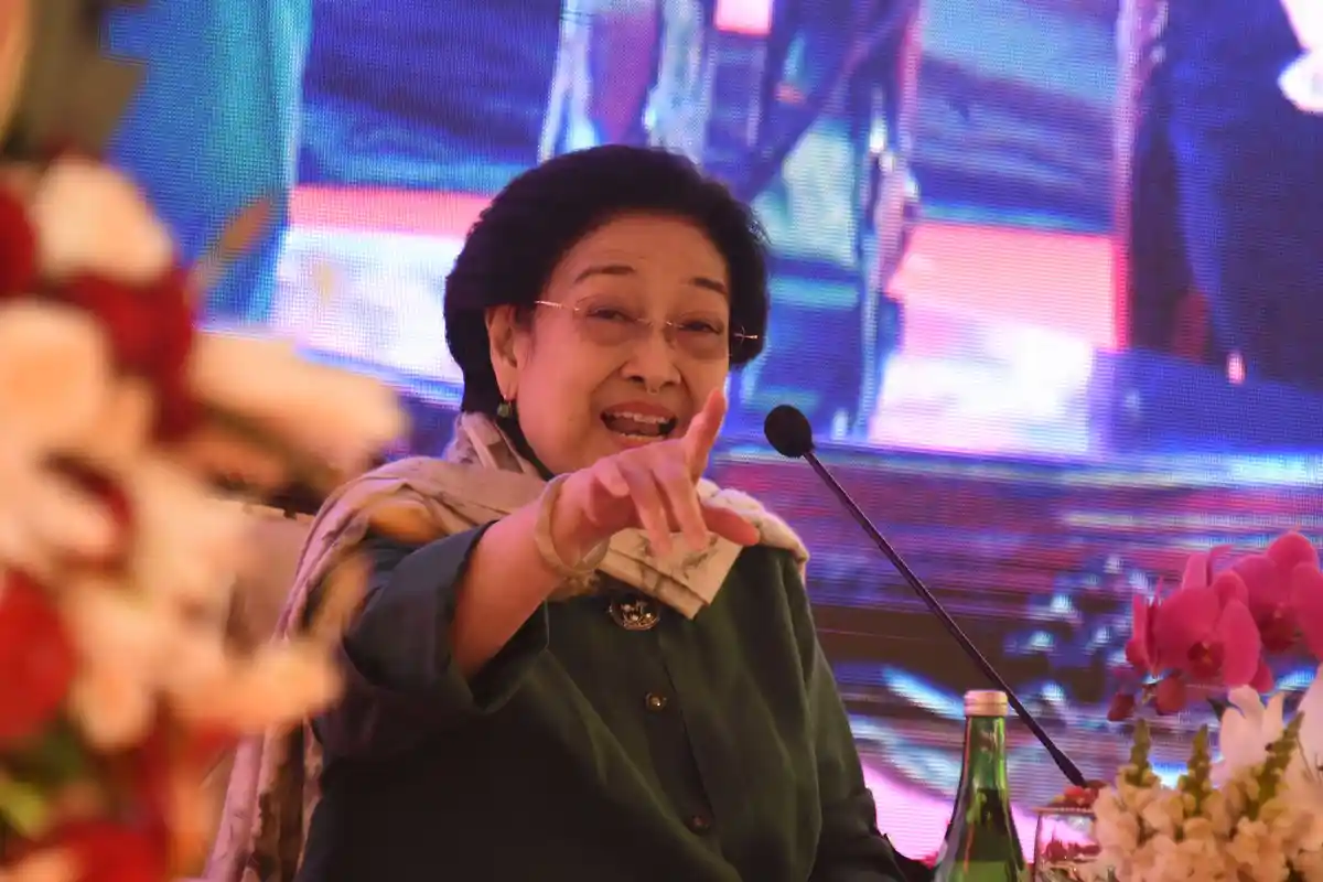 Megawati Sampaikan Tiga Pesan untuk Kader PDIP di Jawa Timur I
