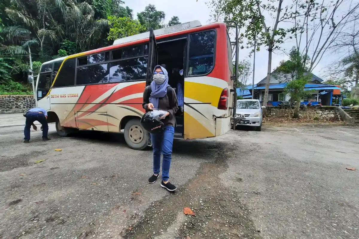 Arus Balik Lebaran di Terminal Lempake Masih Lengang, 3 Bus Berangkat ke Bontang dan Sangatta