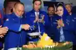 DPP Demokrat Potong Tumpeng