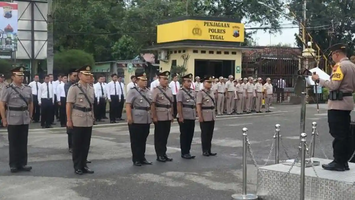3 Kapolsek dan 2 Pejabat Utama Baru Dilantik, Kapolres Tegal: Siapkan Diri Hadapi Pesta Demokrasi 