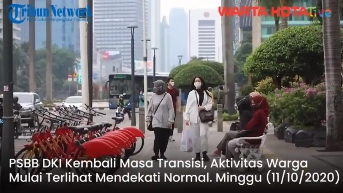 VIDEO PSBB Transisi di DKI Jakarta Mulai Senin Ini, Aktivitas Warga Mendekati Normal