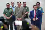 Panglima TNI dampingi Menhan RI Raker dengan Komisi I DPR RI
