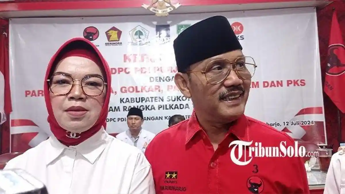 Profil Etik-Purnomo Paslon Unggul di Quick Count Pilbup Sukoharjo 2024 Atas Kotak Kosong