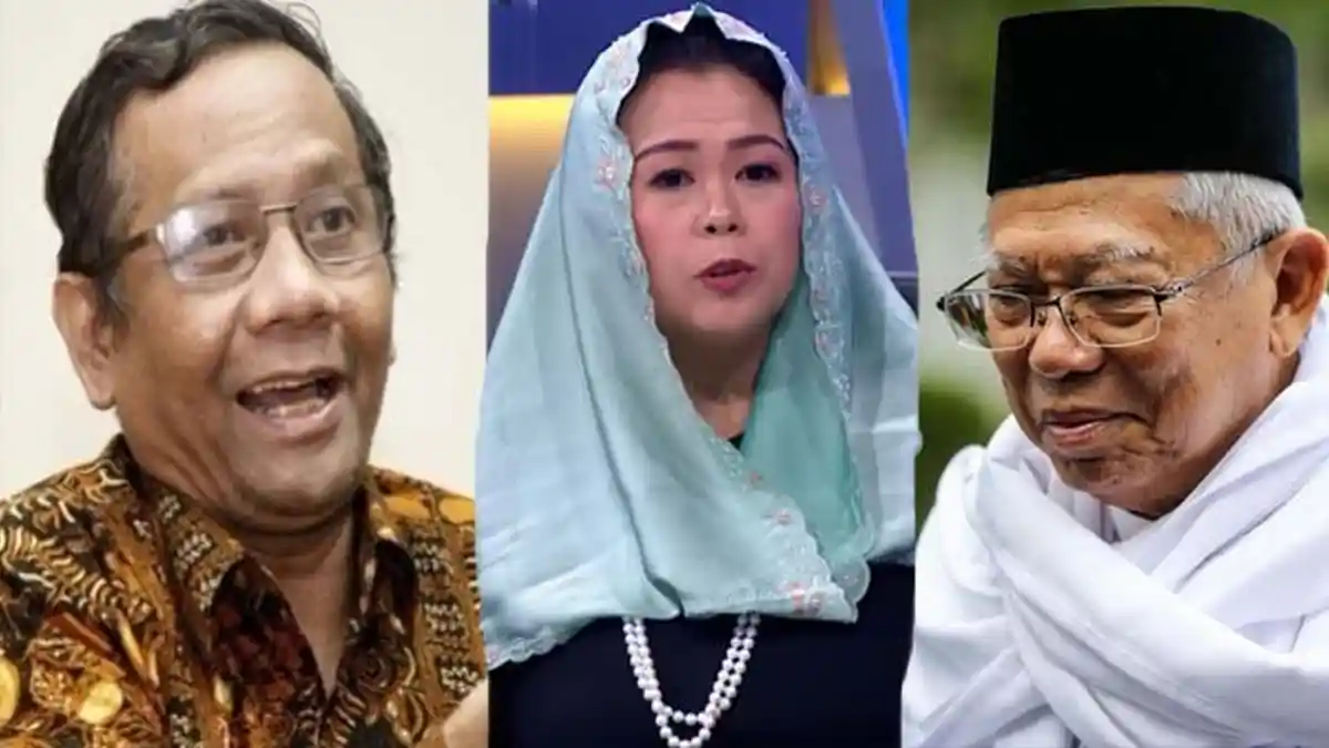 Ungkap Sosok Ma'ruf Amin yang Sebenarnya, Putri Gus Dur Mengaku Dukung Mahfud MD Jadi Cawapres