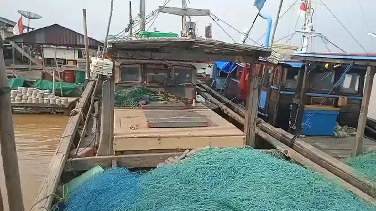 Polairud Cek Kapal Nelayan Korban Bajak Laut di Tanjabtim
