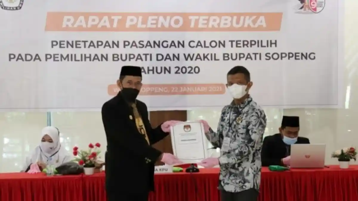 Sah, Kaswadi Dua Periode Pimpin Soppeng
