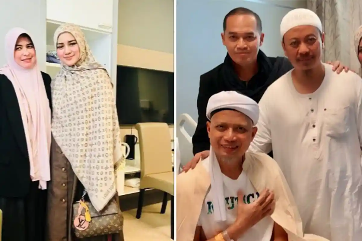 Bebi Silvana dan Opick Jenguk Ustaz Arifin Ilham, Unggah Kisah 4 Malaikat Datangi Orang Sakit