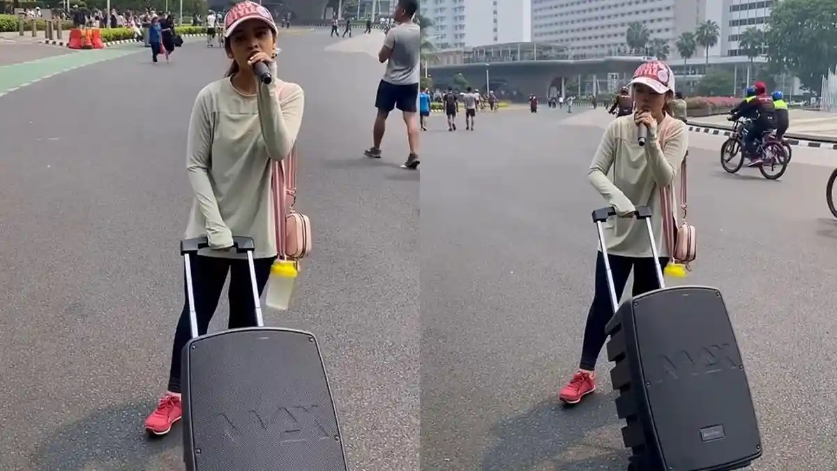 Nyanyi di CFD, 'Pengamen' Dicueki Pengunjung Ini Ternyata Juara Indonesian Idol, Suara Menggelegar
