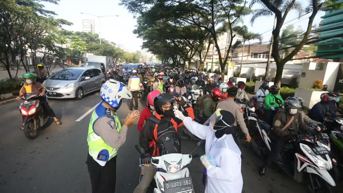 UPDATE Jumlah Pelanggar PSBB Kota Bandung Hingga Pukul 17.00 Capai Ribuan Orang