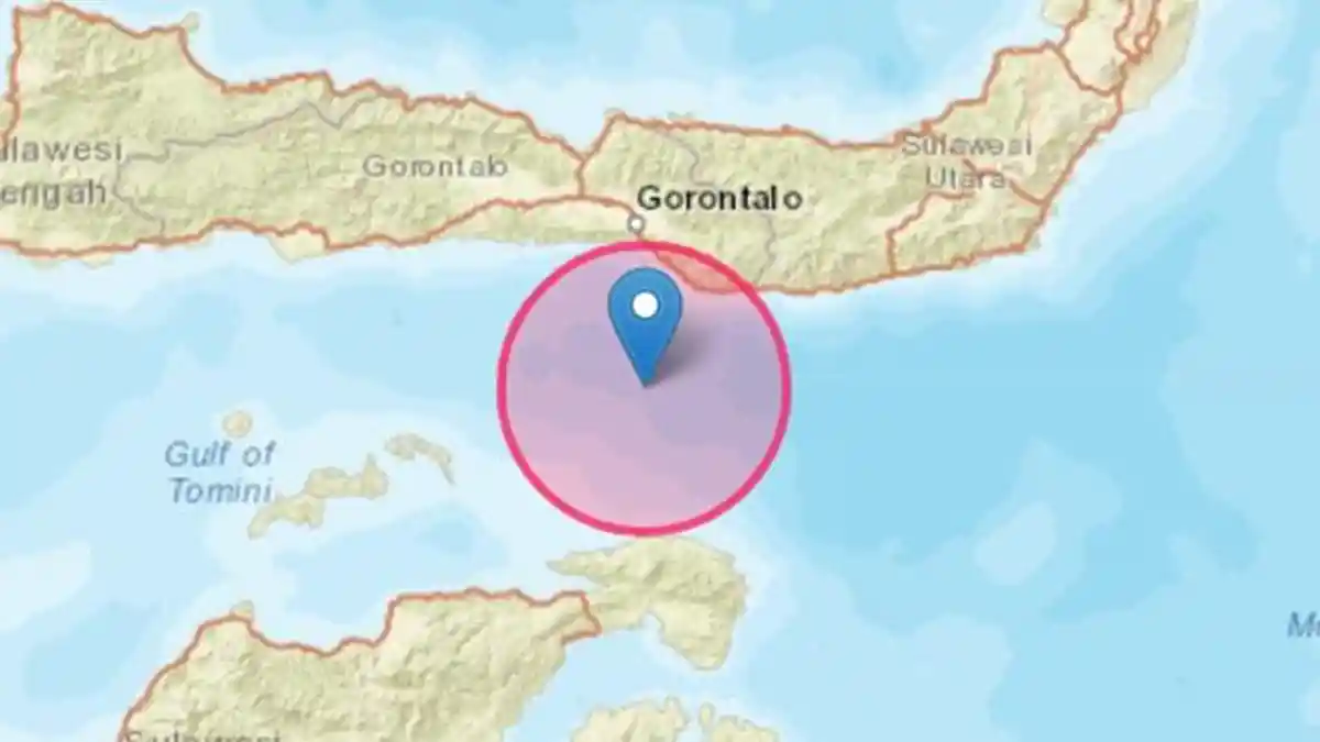 Gempa M 5,4 Hari Ini Guncang Gorontalo, Info BMKG Tidak Berpotensi Tsunami
