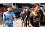 Modus Becak Hantu, Dua Pria Pengangguran Digiring ke Polsek Medan Area Usai Bobol Klinik Gigi