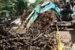 Tumpukan Sampah Kulit Kabel Listrik