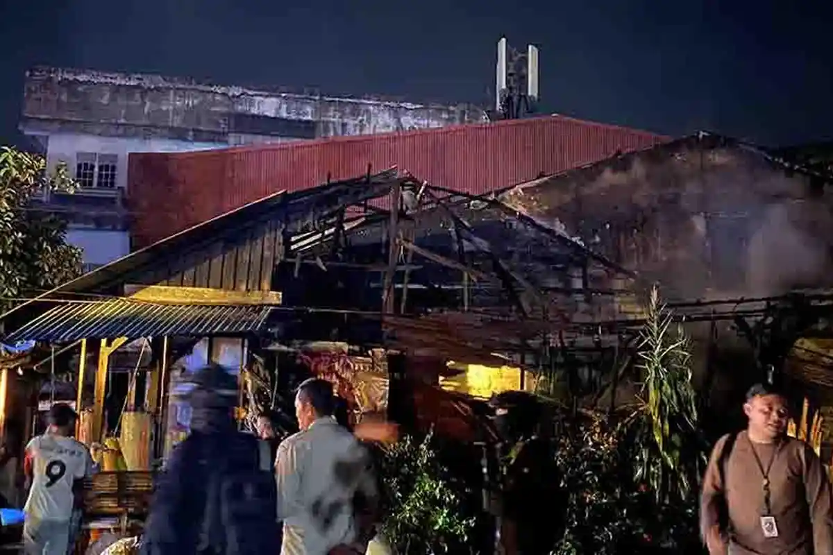 Polisi Ungkap Kronologi Kebakaran Altar Sam Bong Lin Than di Singkawang Barat