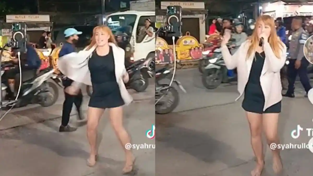 Viral Aksi Pinkan Mambo Ngamen di Pinggir Jalan, Arya Khan: Lagi BU