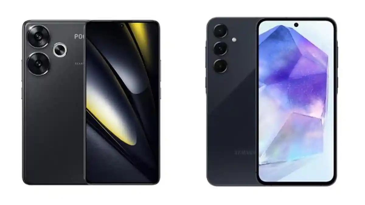 Beda Rp 1 Juta, Cek Perbandingan Spek dan Harga HP Samsung Galaxy A55 5G dengan Xiaomi POCO F6