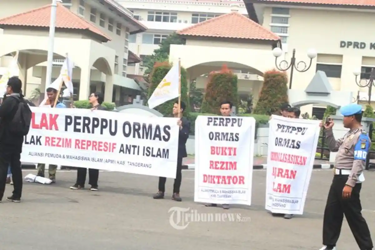 Terkait Demonstrasi Tolak Perppu Ormas, Ketua MUI : Umat Tidak Usah Ikut