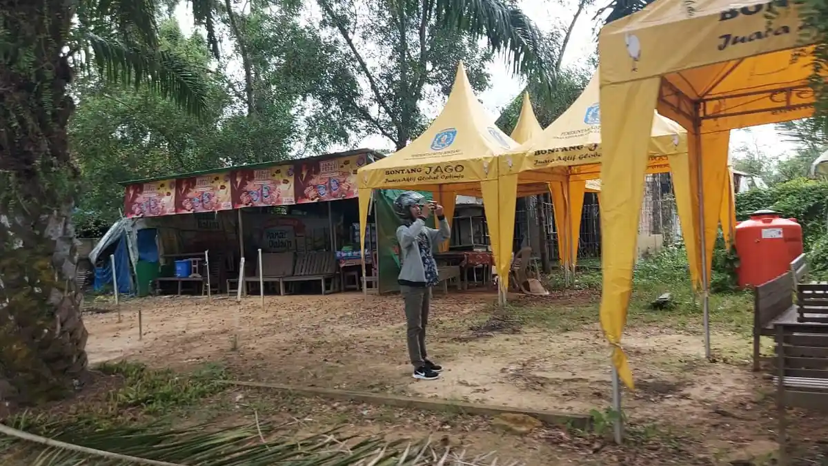 Stadion Lang-Lang Resmi Ditutup, Pedagang Direlokasi Sementara di Pasar Tamrin Bontang