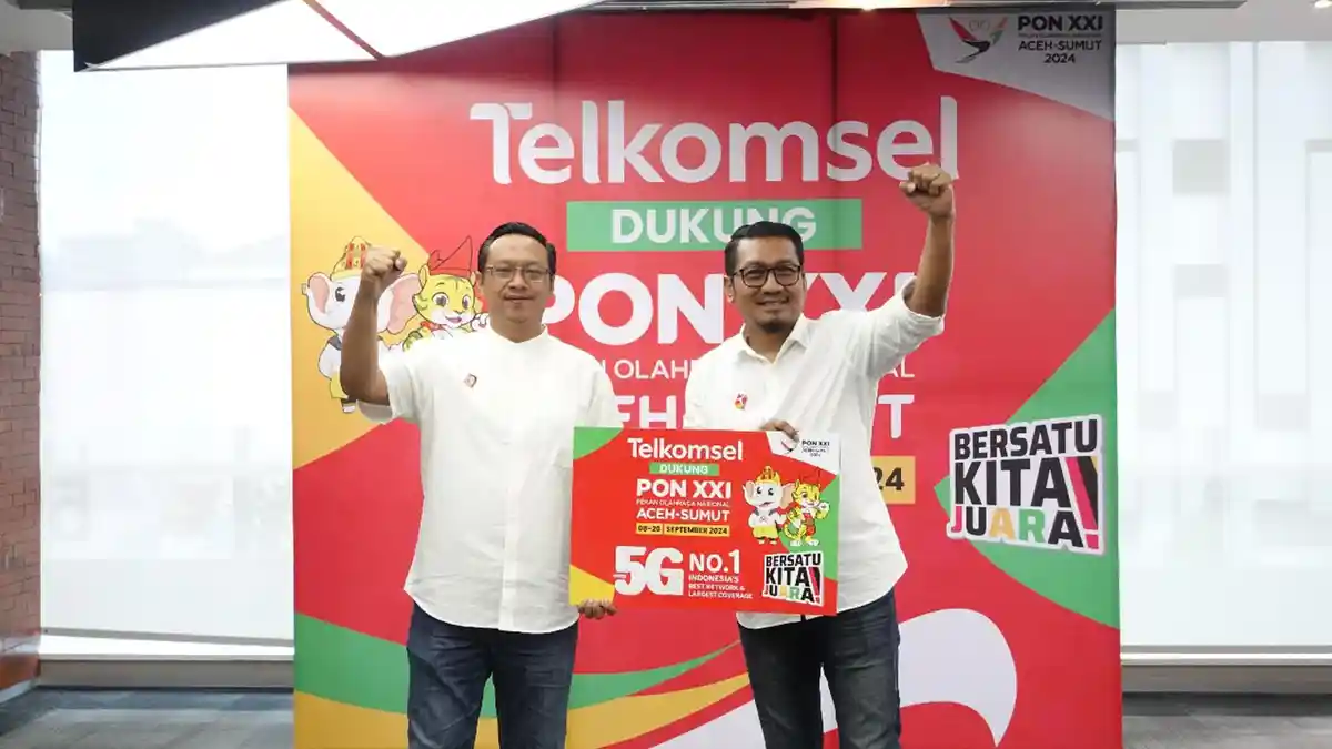 Jaringan 5G Telkomsel Siap Sukseskan PON XXI Aceh-Sumut 2024