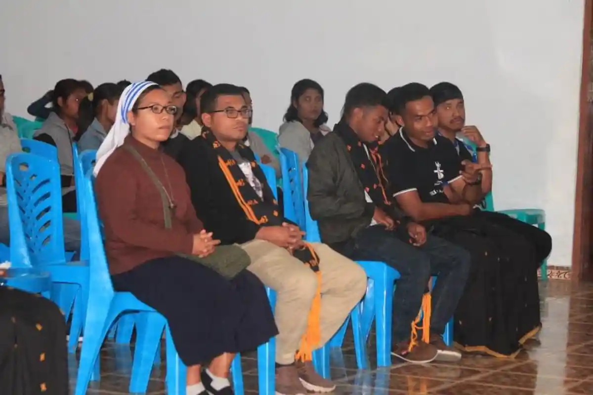 OMK Sanjose Kunjungi Paroki Stella Maris Danga, Ini Yang Dilakukan