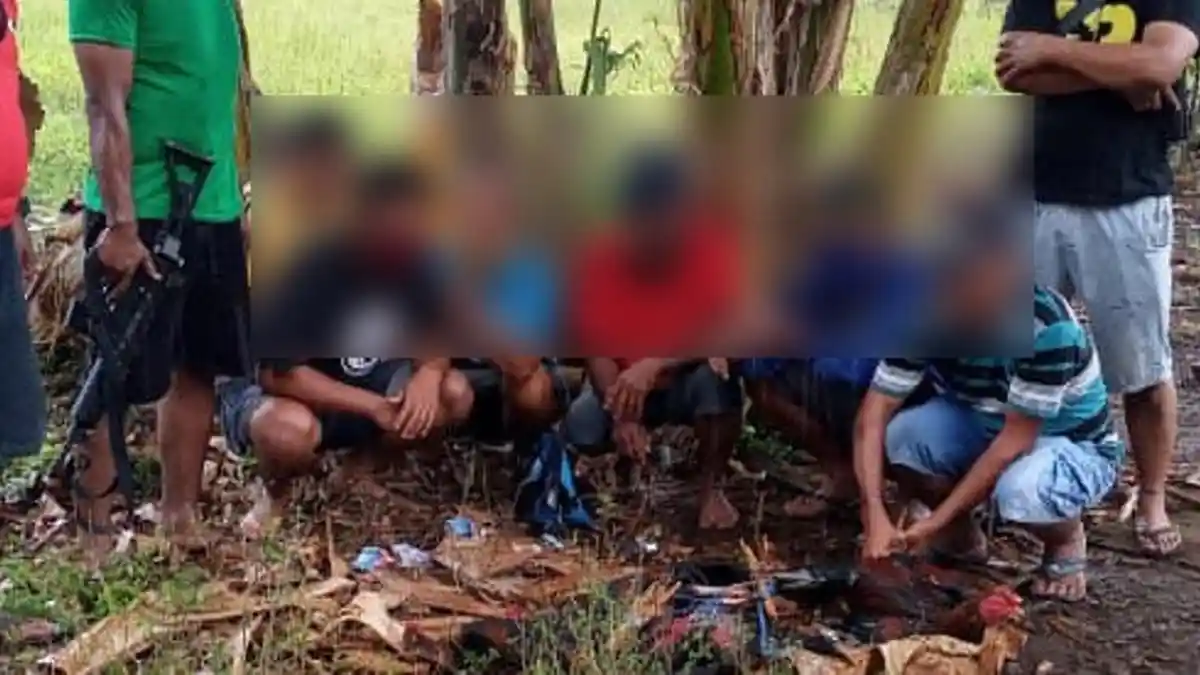 Iptu Teddy Malamtiga Gebrek Judi Sabung Ayam di Kecamatan Sinonsayang