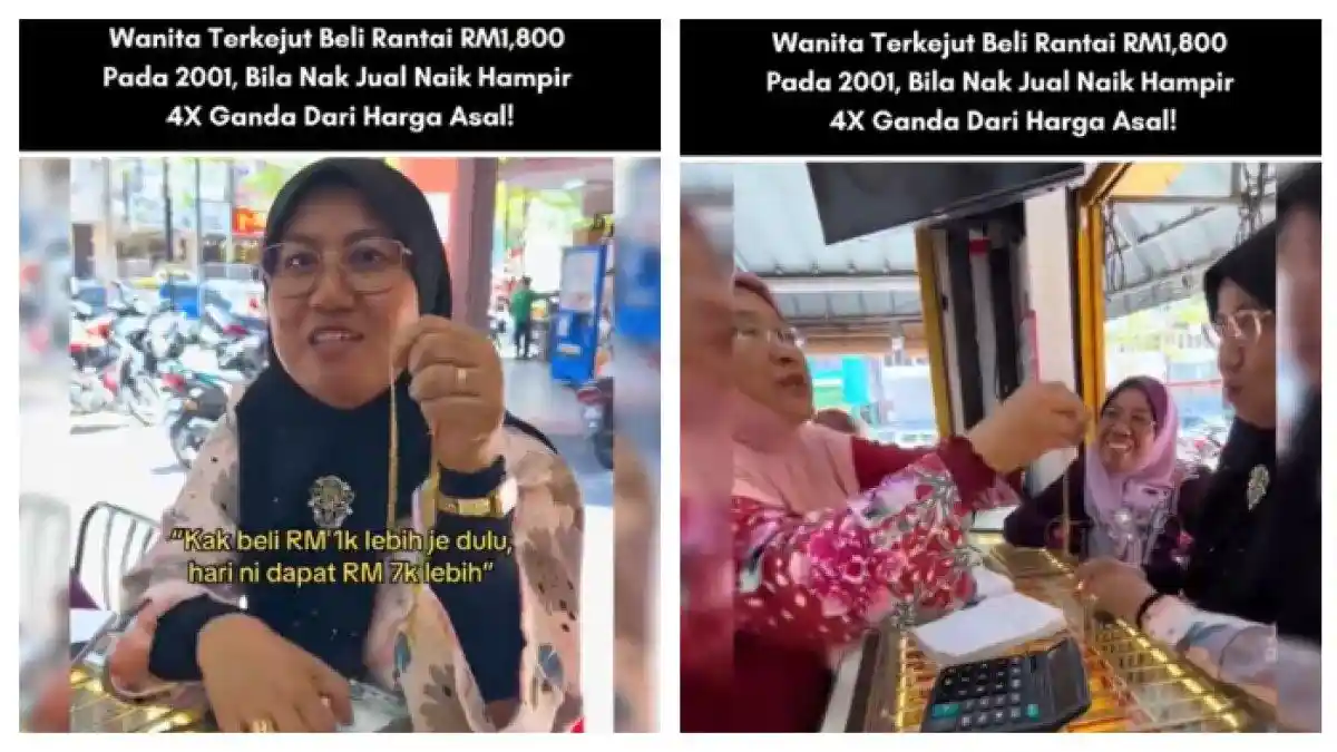 Kagetnya Wanita Ini, Harga Jual Kalung Emas yang Dipakainya Selama 20 Tahun Ternyata di Luar Dugaan