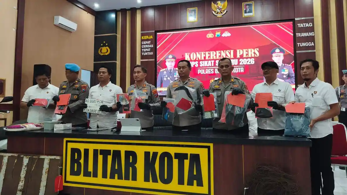 Blitar Darurat Kriminal: 17 Pelaku Sikat Dibekuk Termasuk Anak di Bawah Umur