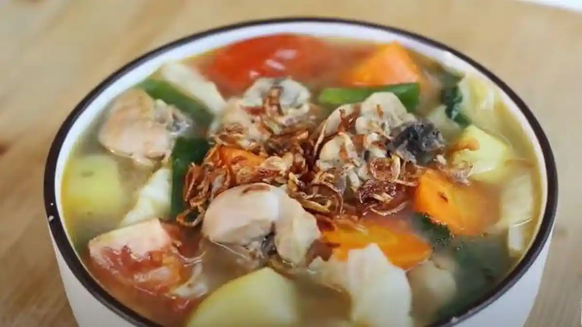 Resep Sup Sayur Ayam, Menu Buka Puasa yang Enak dan Menyehatkan