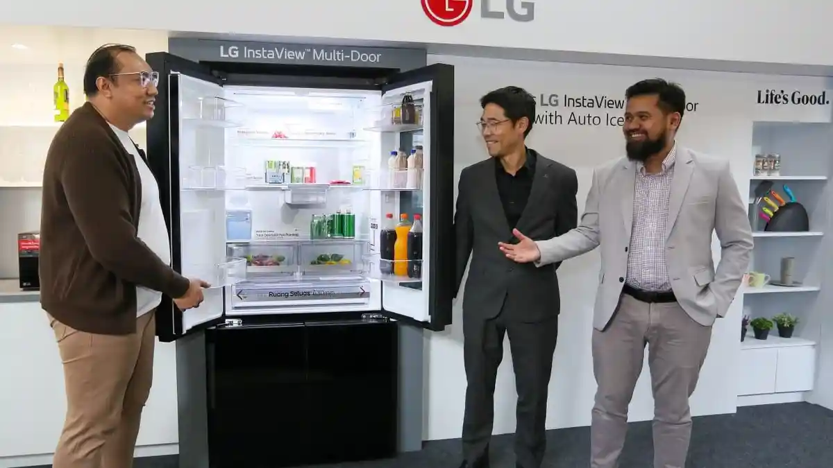 LG Perkenalkan Kulkas Premium, Fitur Canggih InstaView Multi-Door dengan Auto Ice Maker