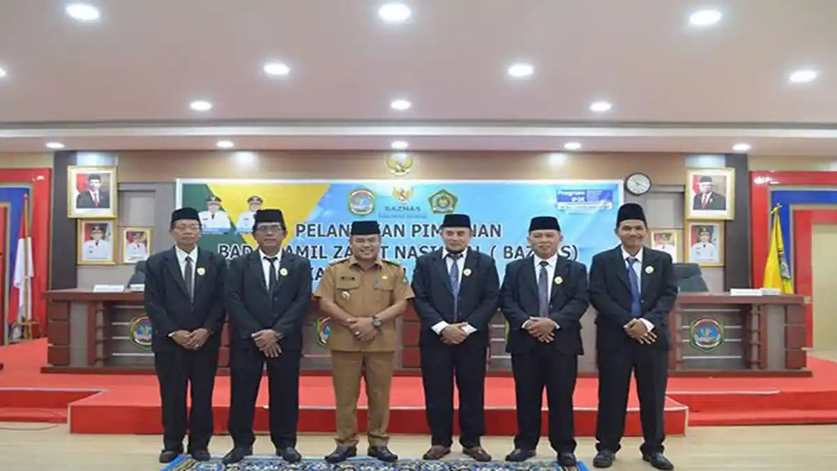 Aron Lantik 5 Pimpinan Baznas Sekadau