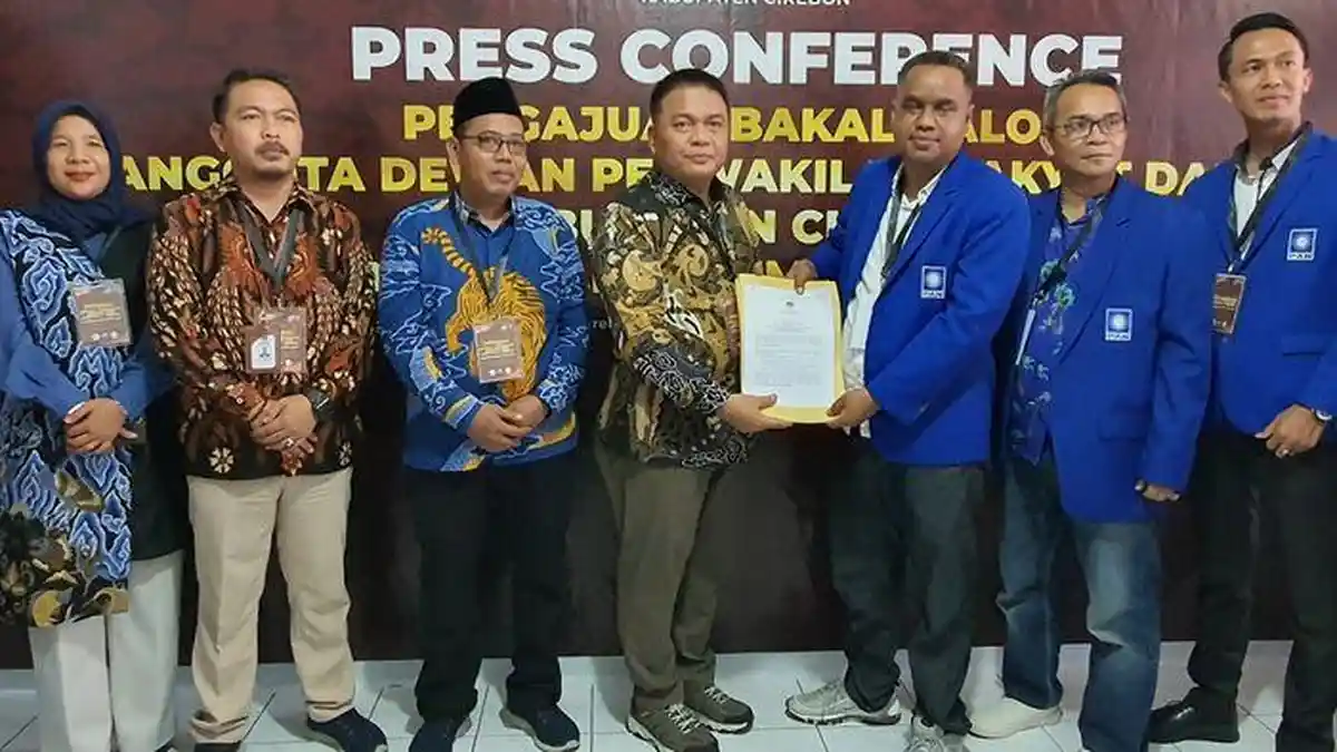 Daftarkan 50 Bacaleg, PAN Optimistis Raih Satu Fraksi DPRD Kabupaten Cirebon