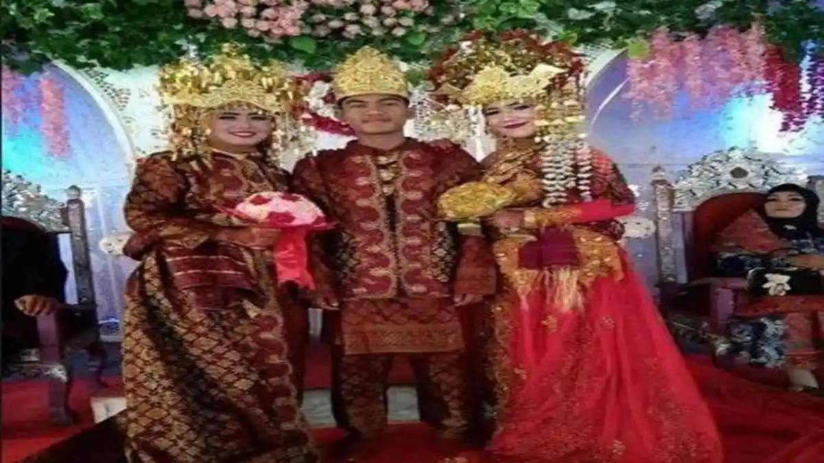 Seorang Pria Menikahi 2 Wanita Sekaligus, Tapi Ternyata Tak Tercatat di KUA, Alasannya Saling Cinta