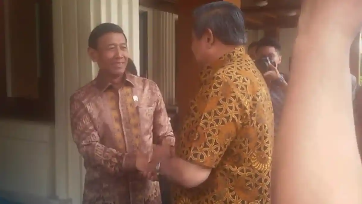 Bukan Bahas Isu Hangat, Ini yang Dibicarakan SBY Saat Bertemu Wiranto