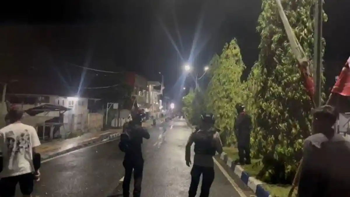 Suasana Markas Polres Tual Diserang Brimob, Fakta Kronologi Bentrok Brimob vs Polisi Picu Tembakan