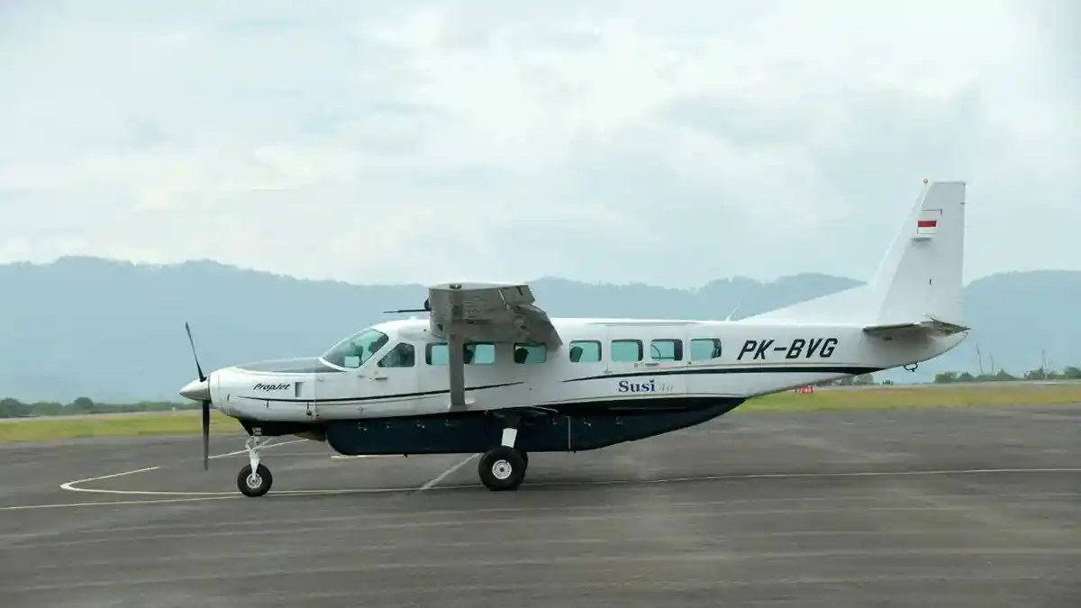 Ini Jadwal dan Harga Tiket Pesawat Susi Air di Bandara Rembele Bener Meriah