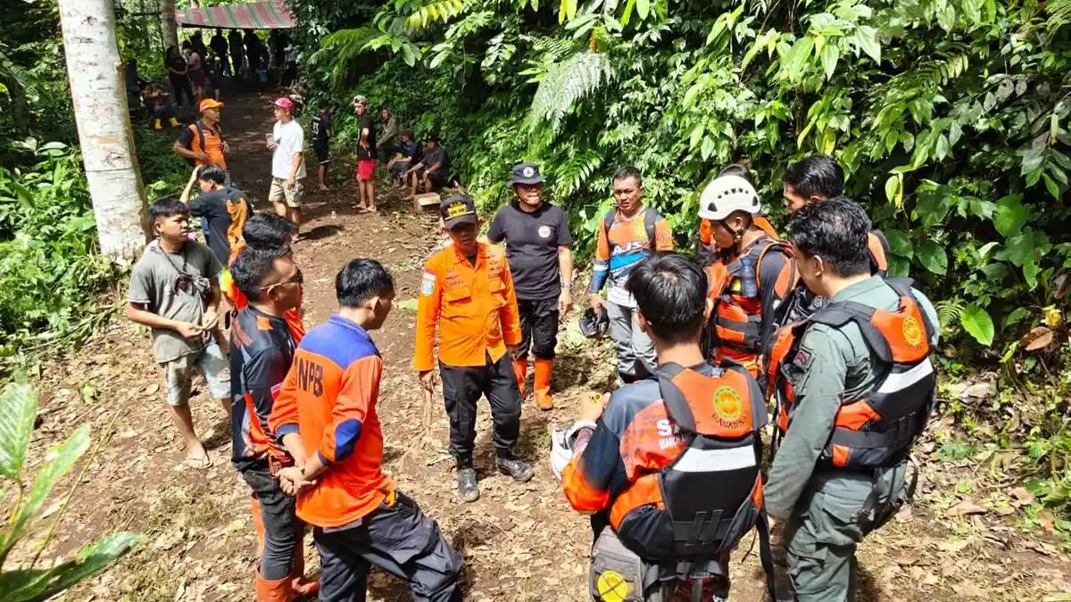 Pencarian Queen Makal yang Hilang di Air Terjun Paris Minahasa Memasuki Hari Keempat