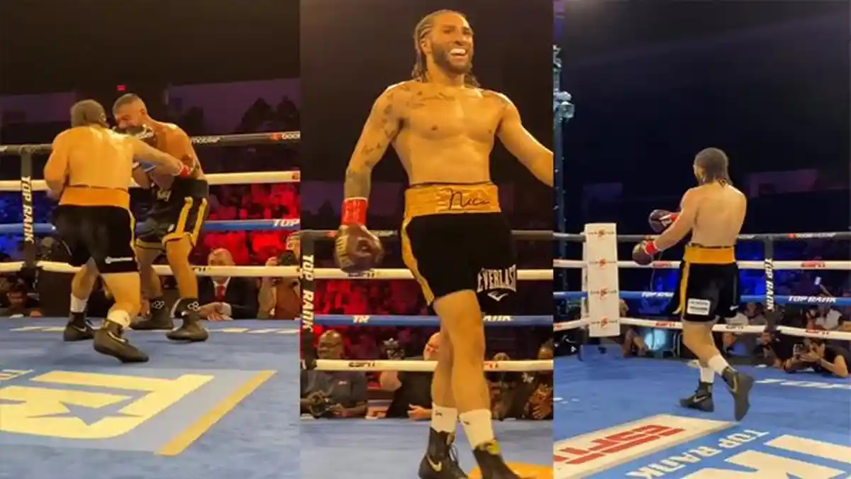 Hasil Tinju Dunia Hari Minggu, Cucu Muhammad Ali Perpanjang Rekor KO! Reyes Sanchez Jadi Korban