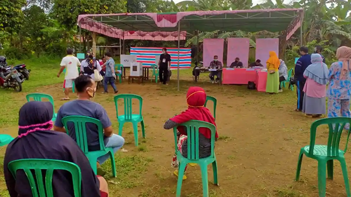 PSU di Kabupaten Melawi Berjalan Aman, Lancar dan Terapkan Protokol Kesehatan