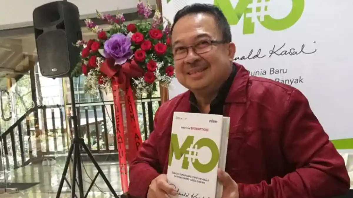 Anggap Butuh Cara Pandang Baru Hadapi #MO, Rhenald Kasali Luncurkan Buku Baru