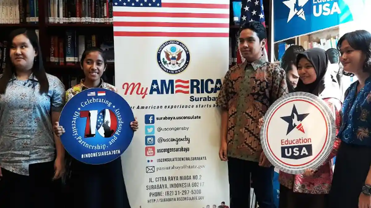 80 Siswa Indonesia 10 Bulan Ikuti Program YES di AS, Dua Siswa dari Surabaya 